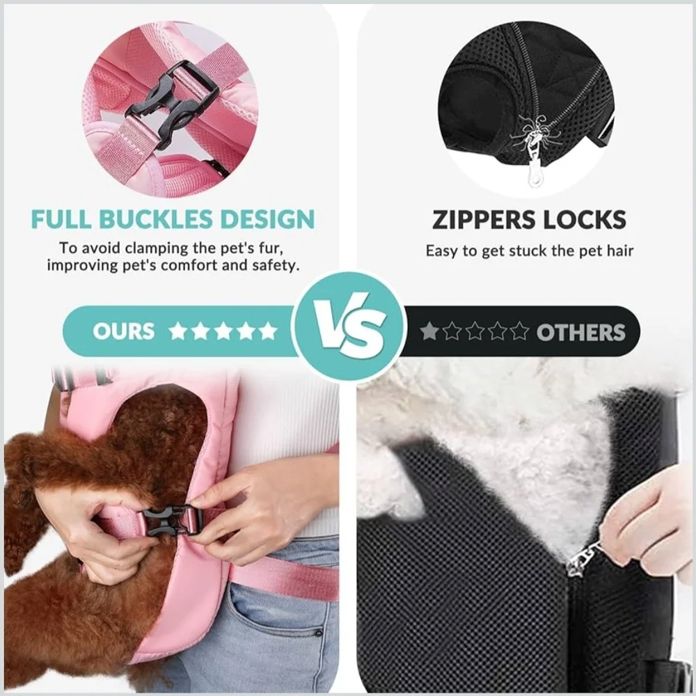 Pink Pet Carrier Backpack